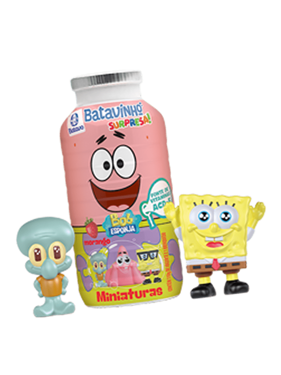Iogurte – Batavinho Bob Esponja Morango 110g