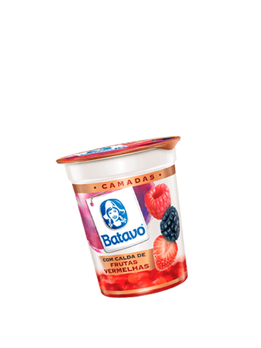 Camadas – Frutas vermelhas 100g