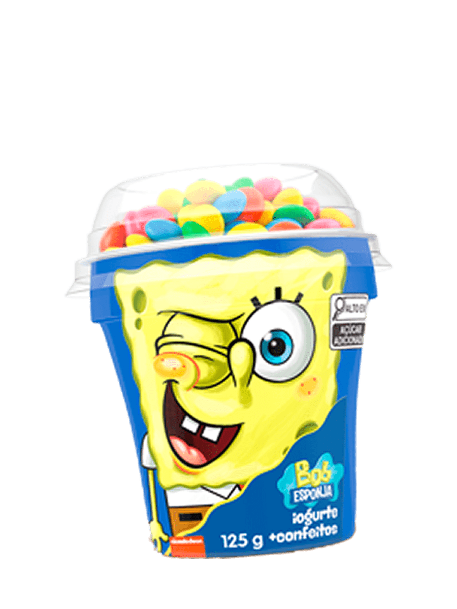 Iogurte – Bob Esponja Tradicional e Chocolate 125g