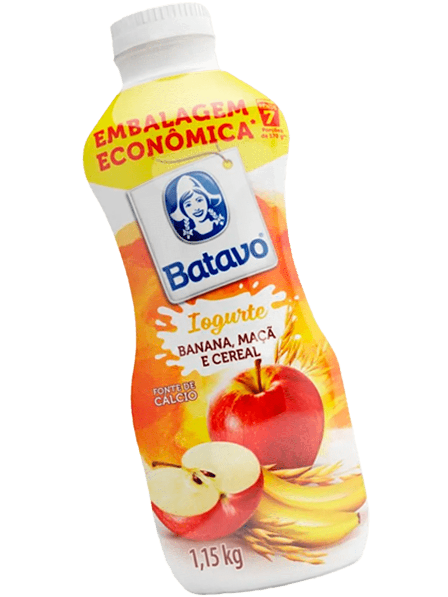 Iogurte  – Líquido Maçã, banana e cereal 1150g