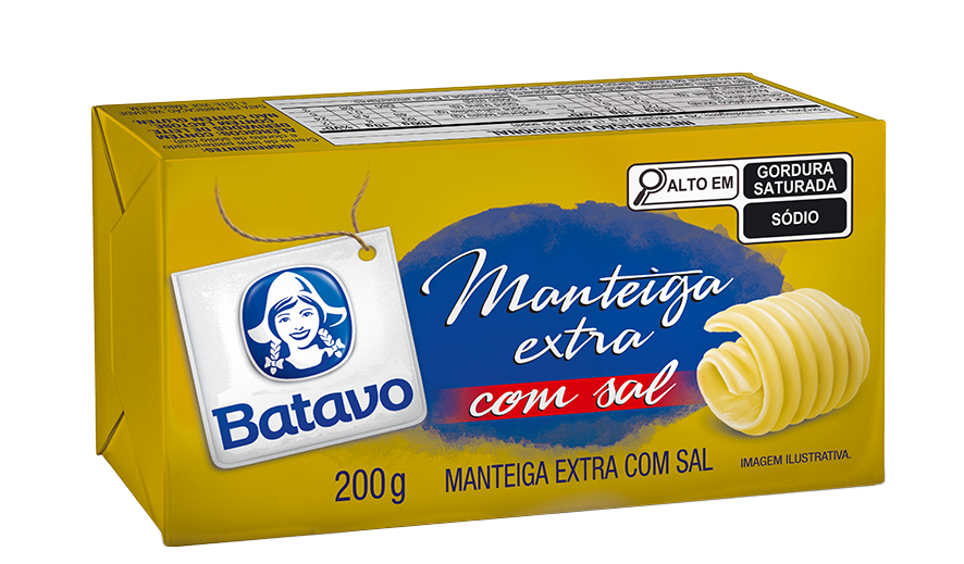 Manteiga – Tablete com Sal 200g
