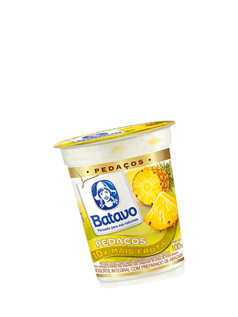 Pedaços  –  Abacaxi 100g