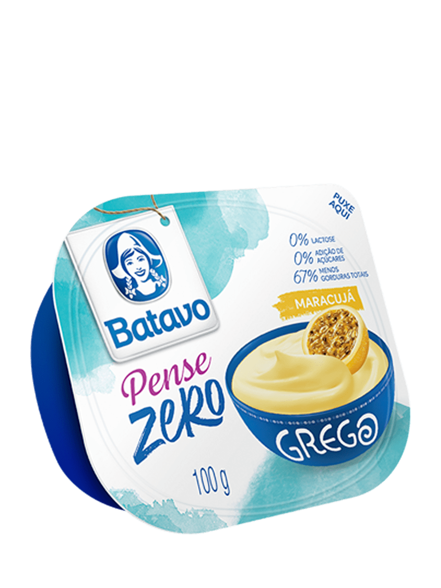 Pense Zero  – Grego Maracujá 100g