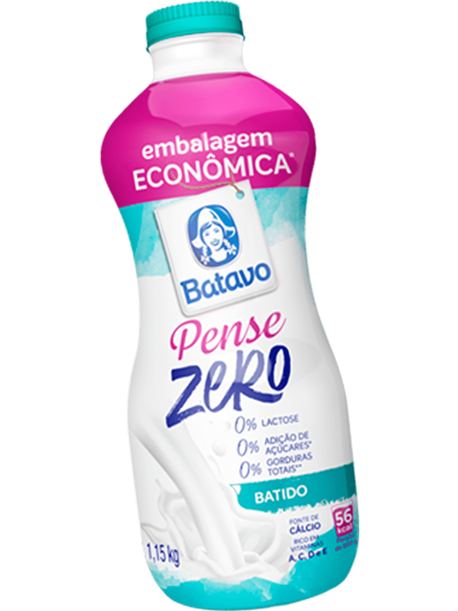 Pense Zero – Líquido Batido 1150g