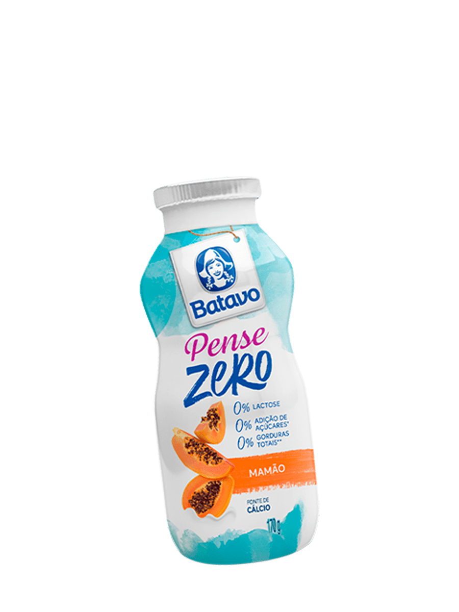 Pense Zero – Líquido Mamão 170g