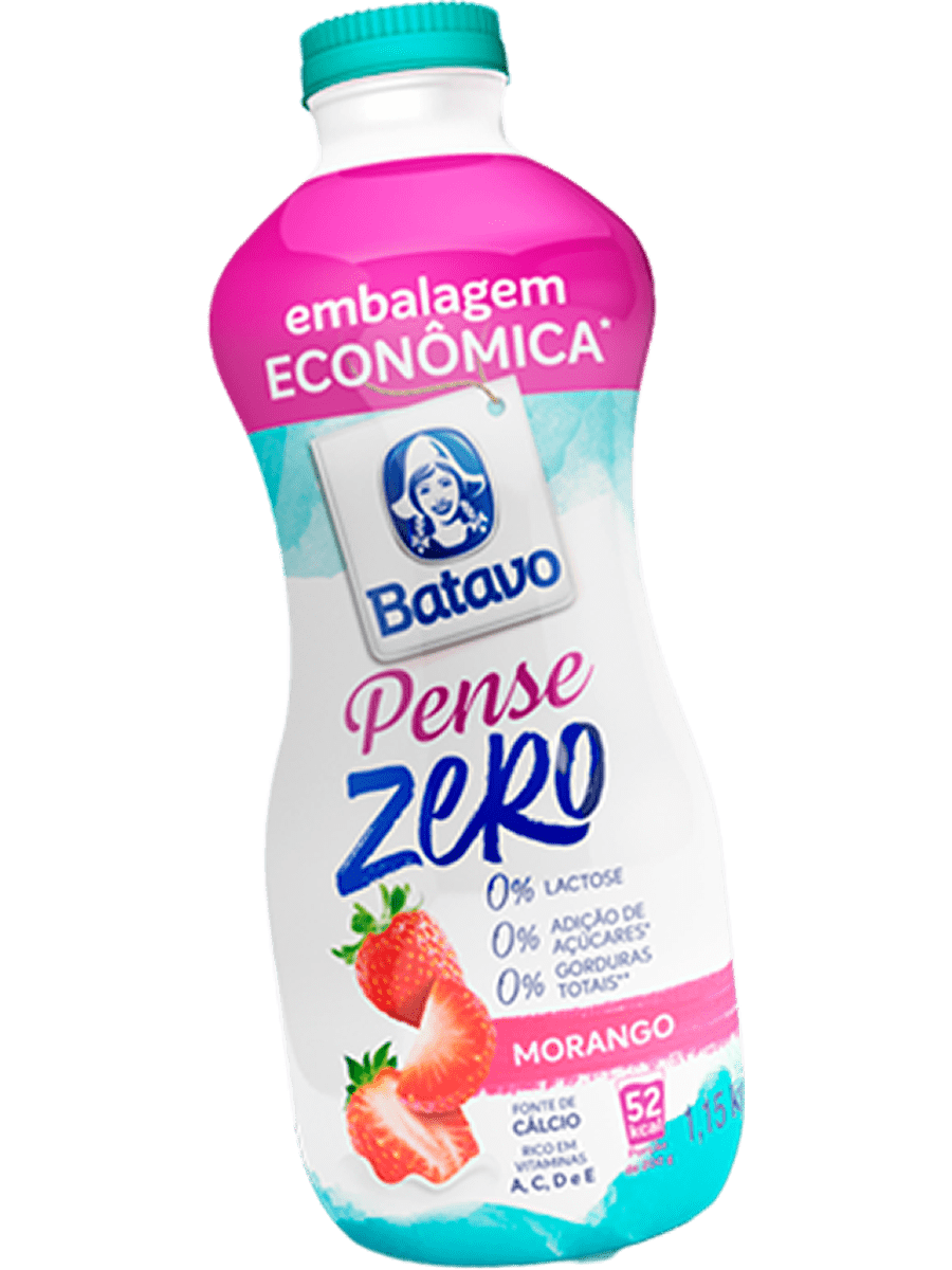 Pense Zero – Líquido Morango 1150g