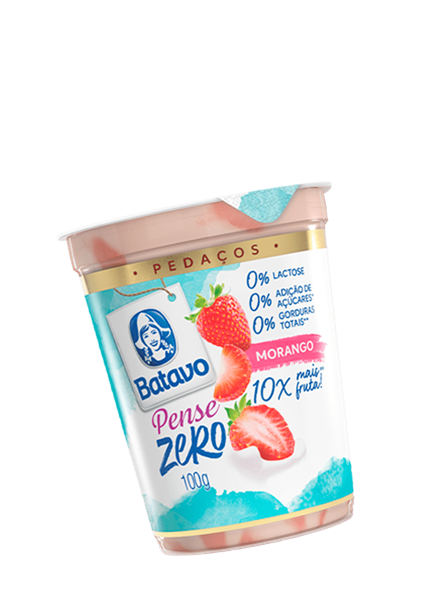 Pense Zero  – Pedaços Morango 100g